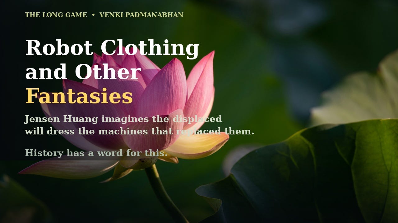 Robot Clothing and Other Fantasies