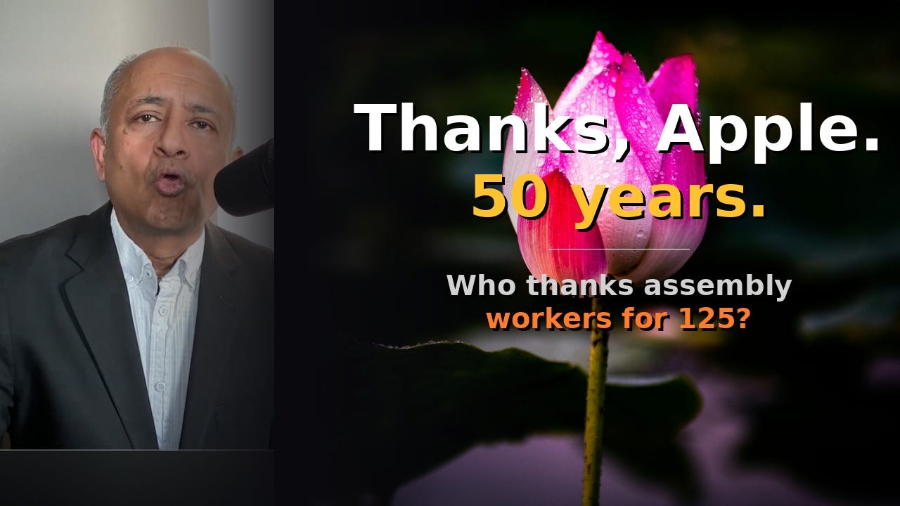 Apple turns 50 today. Read Tim Cook's warm letter. There is another letter I wanted to write.