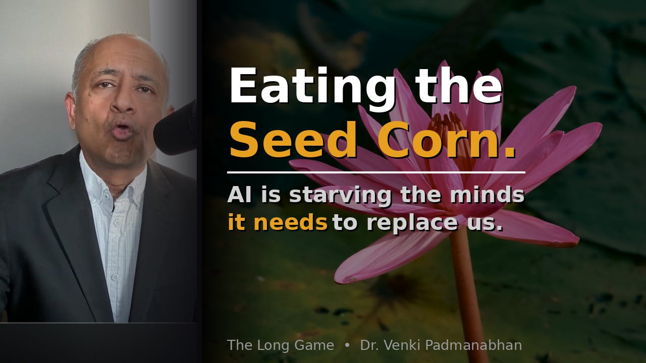 Eating the Seed Corn