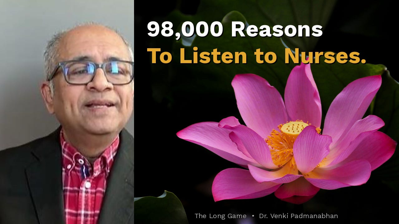 The Ward That Heals Itself: Ninety-Eight Thousand Reasons to Listen to Nurses