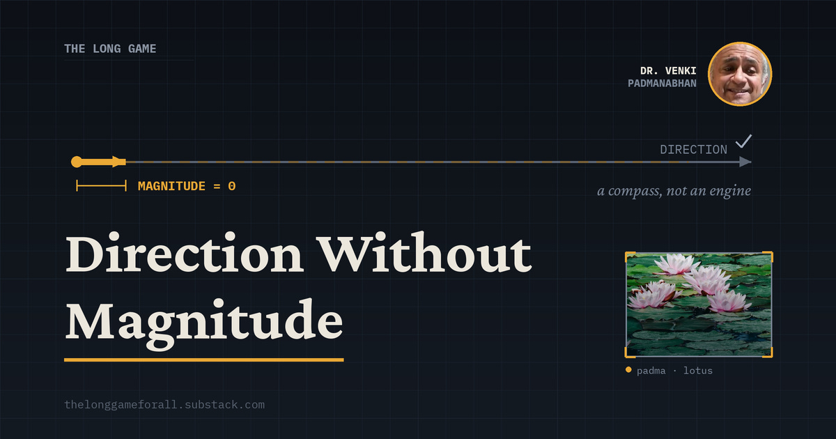 Direction Without Magnitude