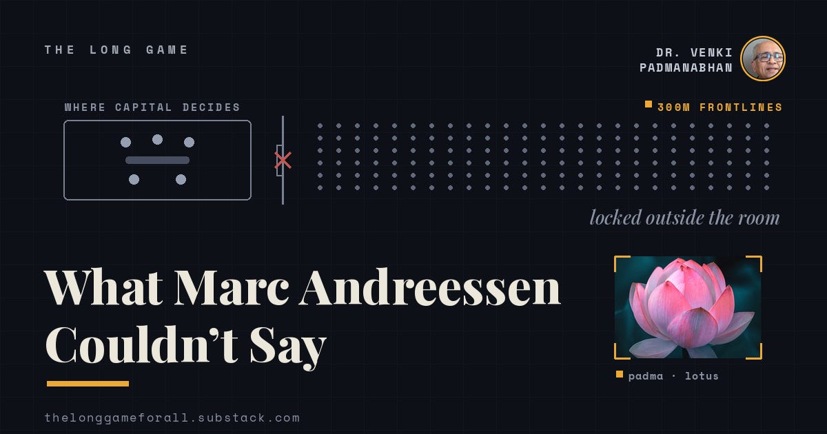 What Marc Andreessen Couldn’t Say
