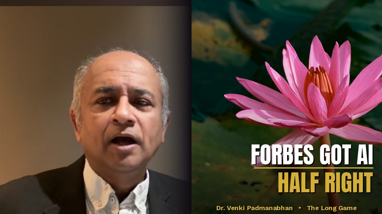 Forbes Gets AI Half Right: The Toolmaster Thesis and What It’s Missing