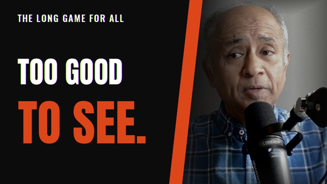 By Being Good, He Disappeared
