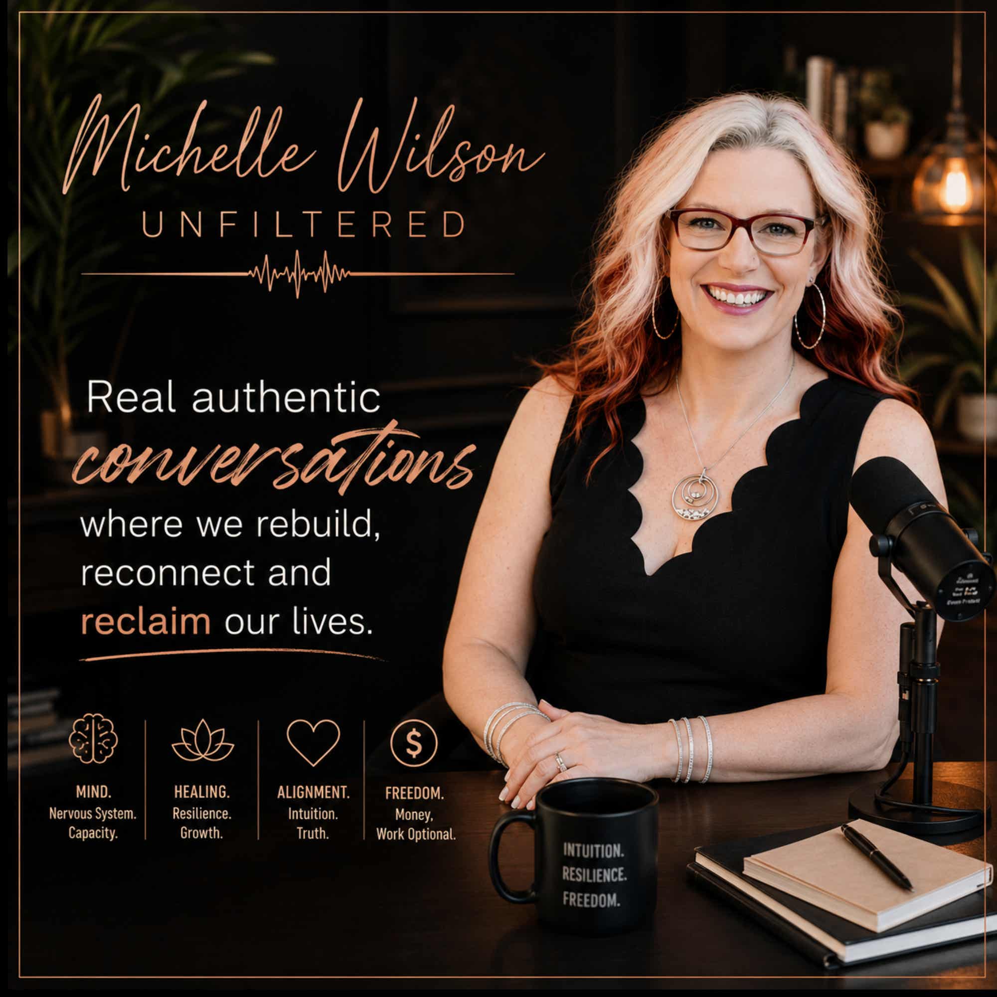 Michelle Wilson Unfiltered podcast artwork
