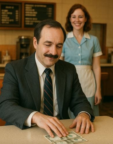 A Dime For A Waitress