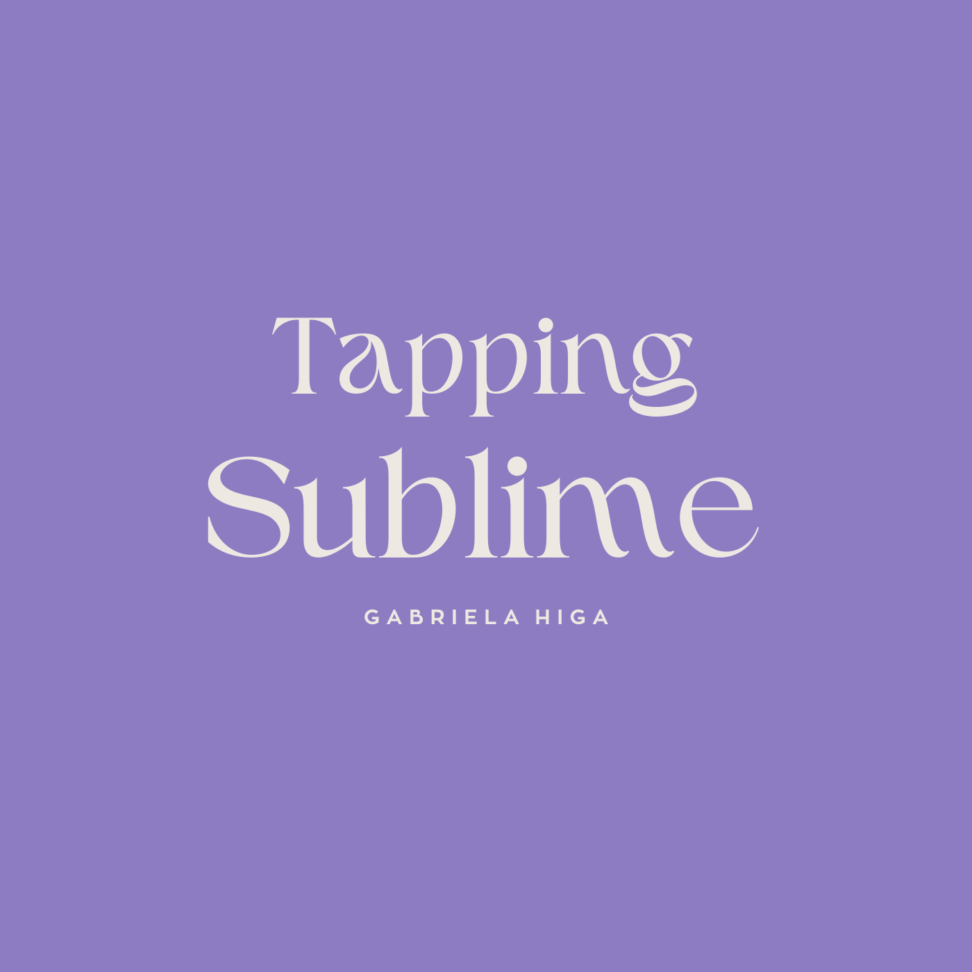 Portada de EFT Tapping Sublime por Gabriela Higa