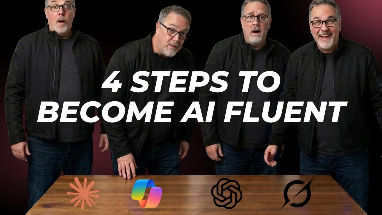 4 Steps to Become Truly AI Fluent episode artwork