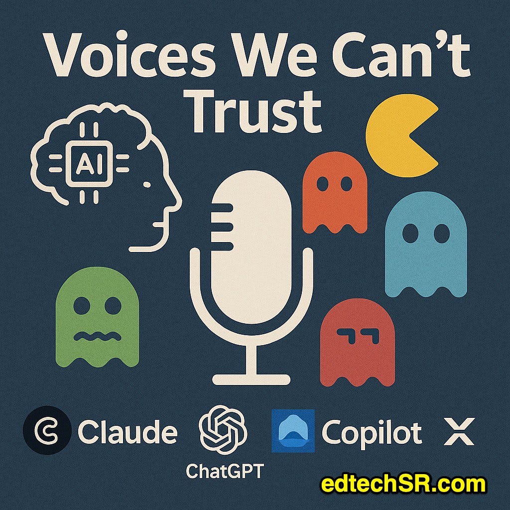 EdTechSR Ep 344 Voices We Can’t Trust