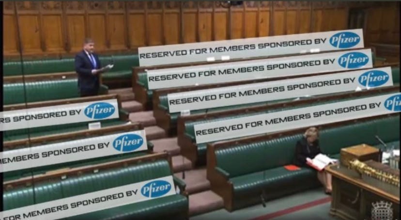 Solitary MP Andrew Bridgen Demands Answers From Empty Parliament Over UK Excess Death Rate