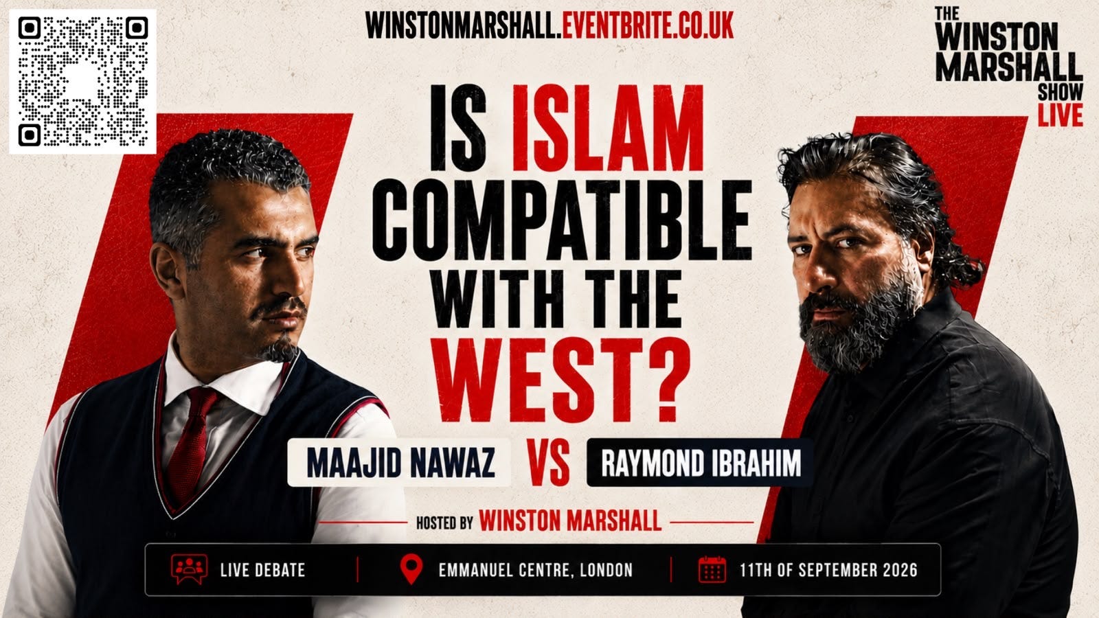 Live London Debate: Is Islam Compatible with the West? episode artwork