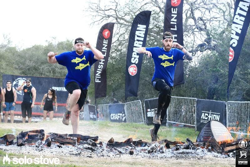 Spartan Racing with my brother RJ Norman + the 3 C's