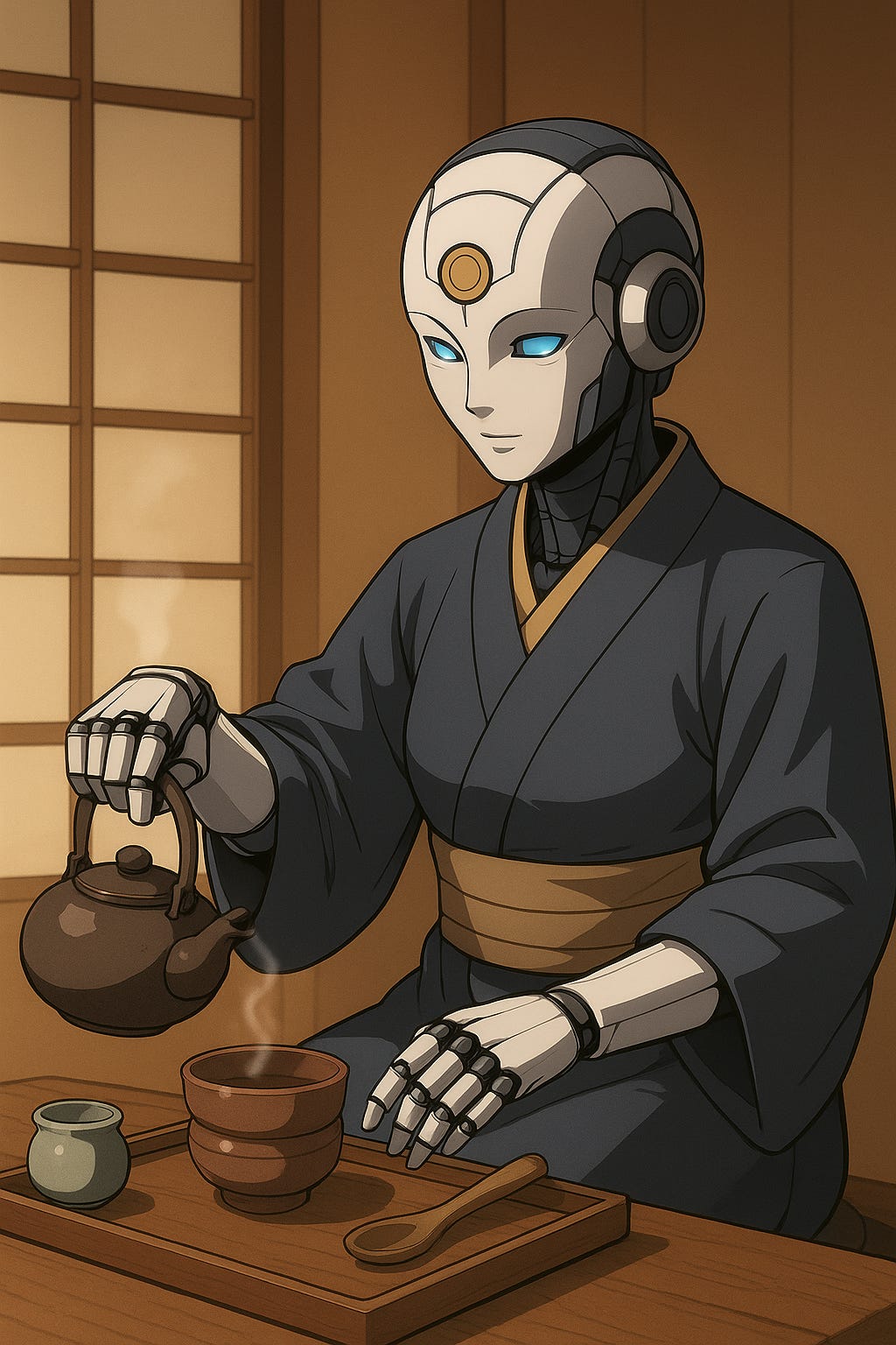 B2 Chinese Immersion Podcast with Cultural Intelligence/ Can AI cook with love? Next cup of tea maybe picked and brewed by a robot? episode artwork