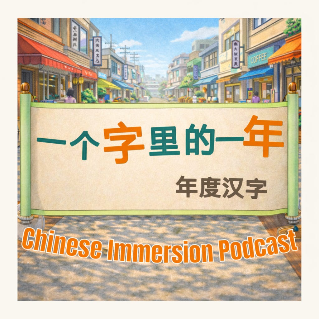Chinese Speech Shadowing 🐻 Why Bear? 熊 is Japan's Chinese character for 2025? 2025年度汉字 Chinese Characters of the Year 2025