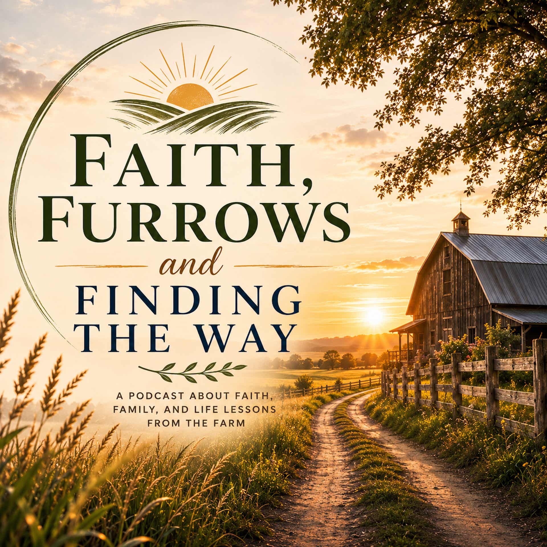 Faith, Furrows, and Finding the Way podcast artwork