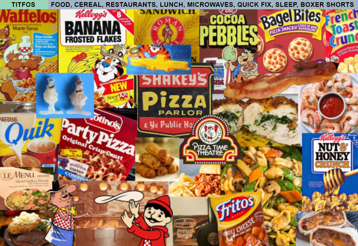 Eating and Sleeping, Foods, Breakfast