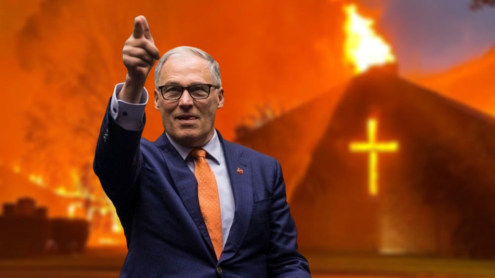 Disparity in Jay Inslee's Easter vs Ramadan Tweets Demonstrates Satanic Left's Hatred for Christianity