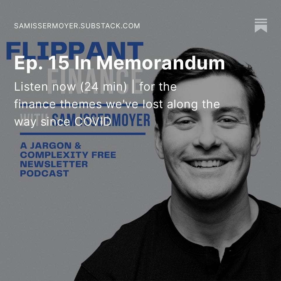 Ep. 15 In Memorandum