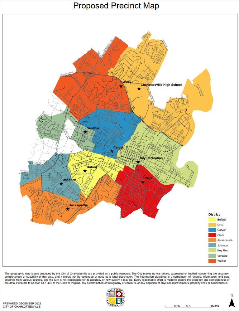 March 8, 2023: Charlottesville approves new precinct boundaries; Rogers addresses gun violence, potential solutions episode artwork