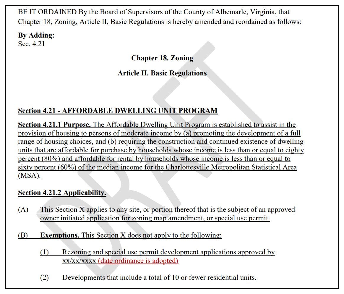 April 25, 2023: Albemarle Supervisors want new work session to craft affordable dwelling ordinance episode artwork