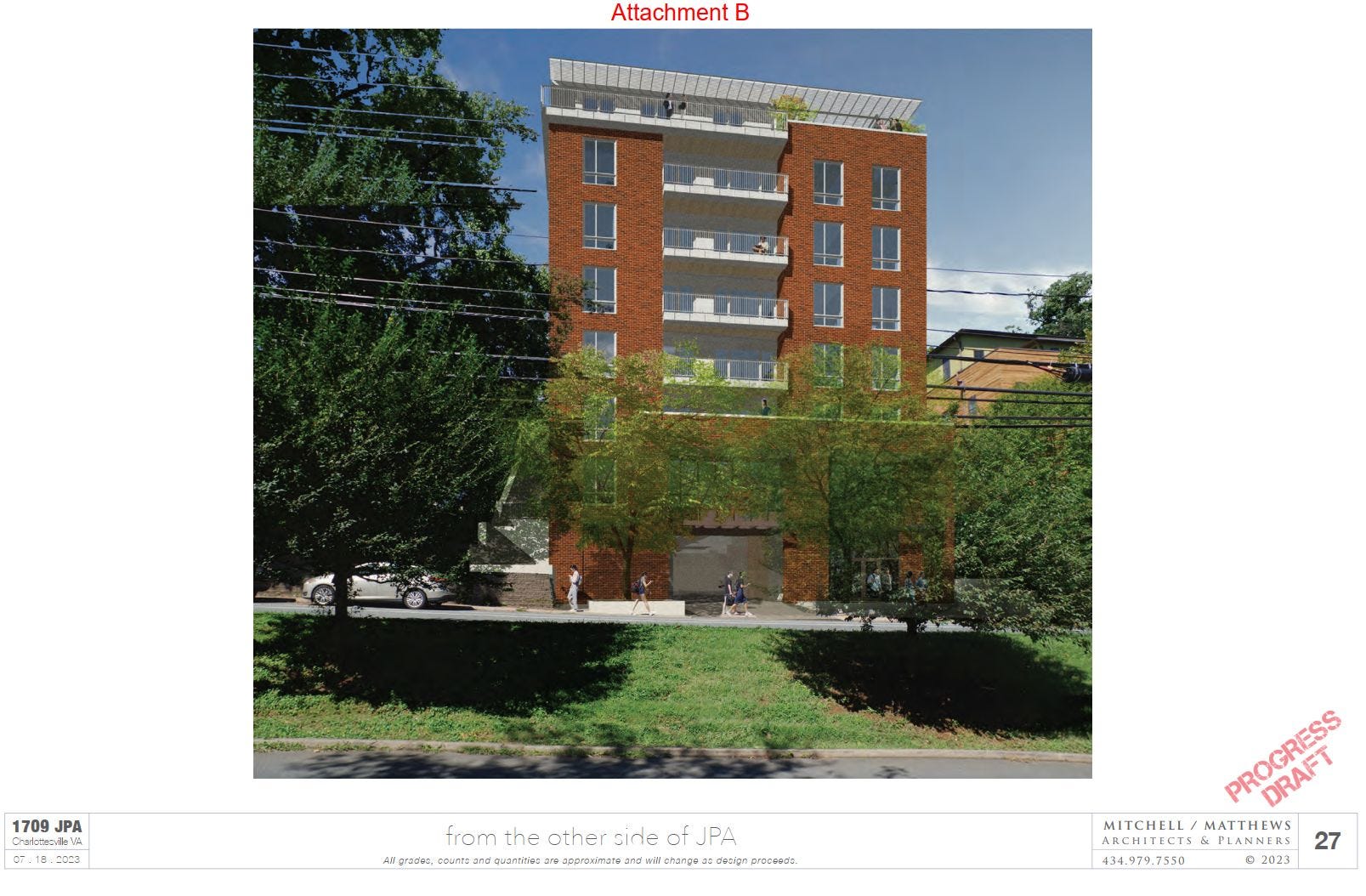 September 15, 2023: Charlottesville PC recommends approval of taller, denser building at 1709 JPA; City police considering use of license plate readers episode artwork