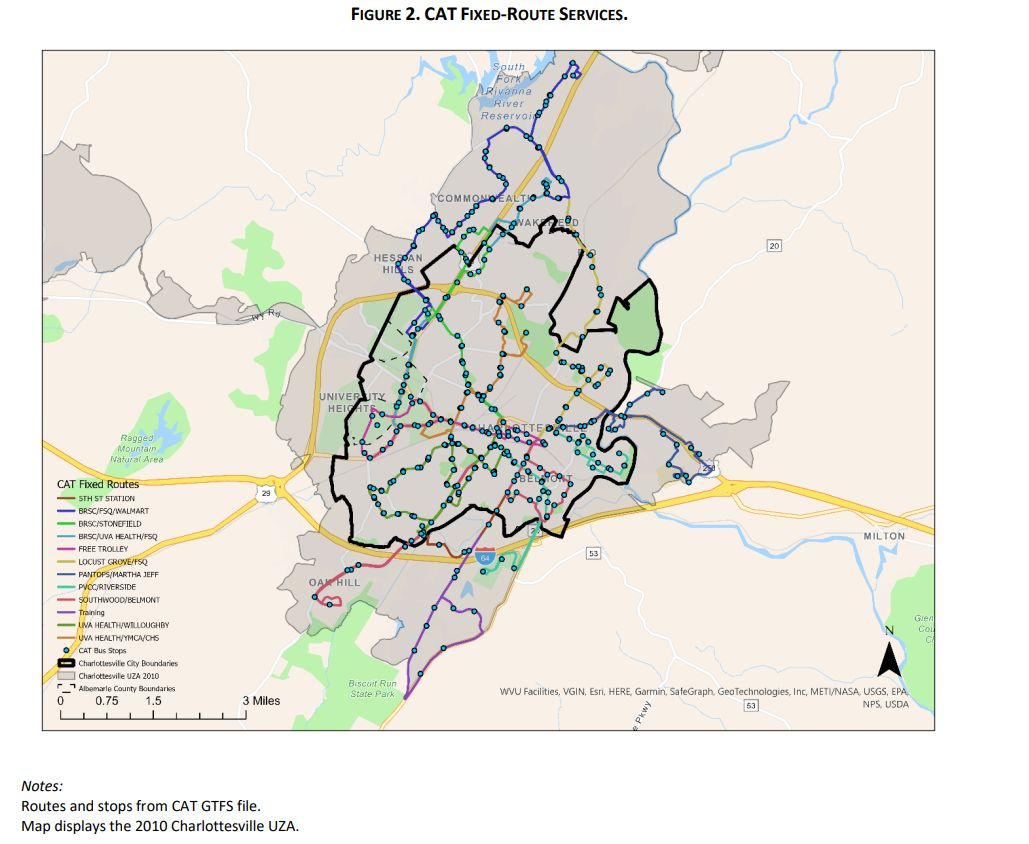 November 30, 2023: A snapshot of planning for more transit in Albemarle and Charlottesville