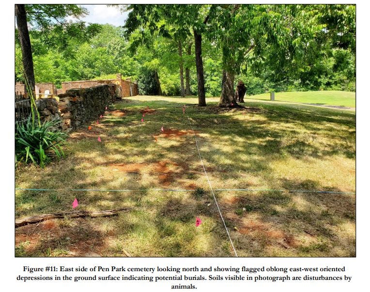 December 19, 2023: Preservation Piedmont honors Charlottesville for project to locate unmarked graves in Pen Park; Council honors Puryear episode artwork