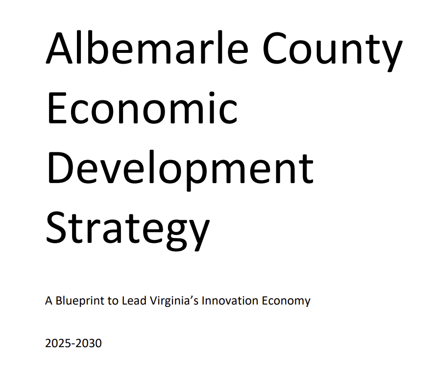 Podcast for August 2, 2025: Developing Albemarle County's next economic development strategic plan  episode artwork