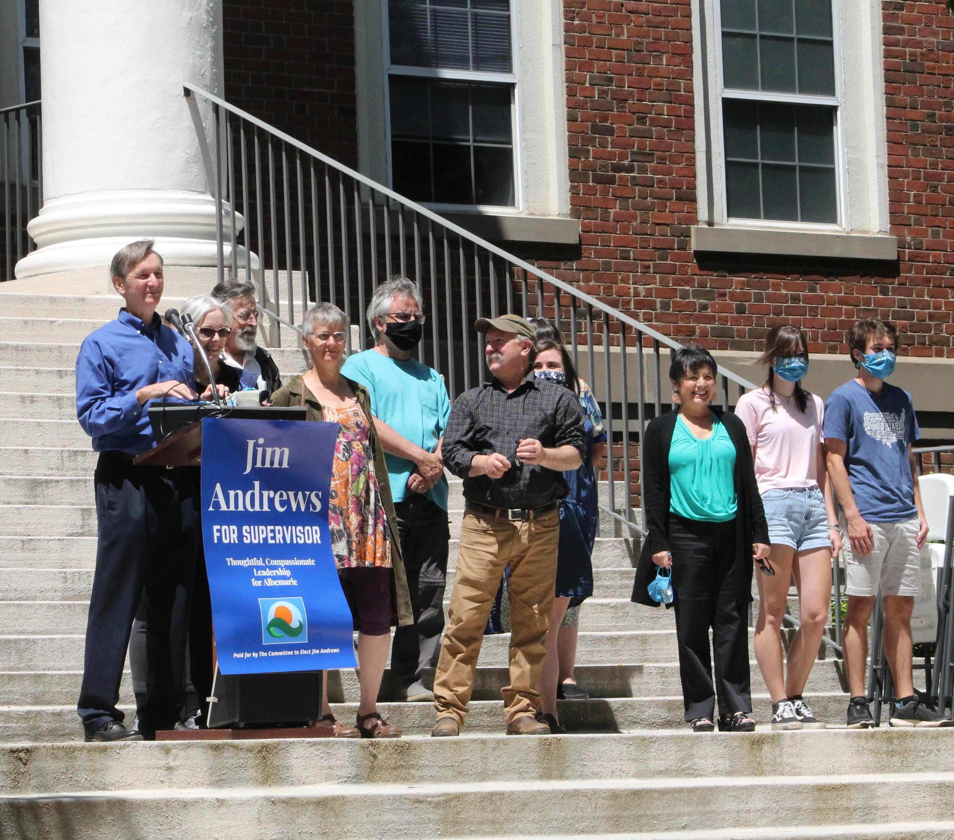 May 14, 2021: No appointments needed to visit JMRL branches starting Monday; Andrews launches bid for Samuel Miller seat in Albemarle episode artwork