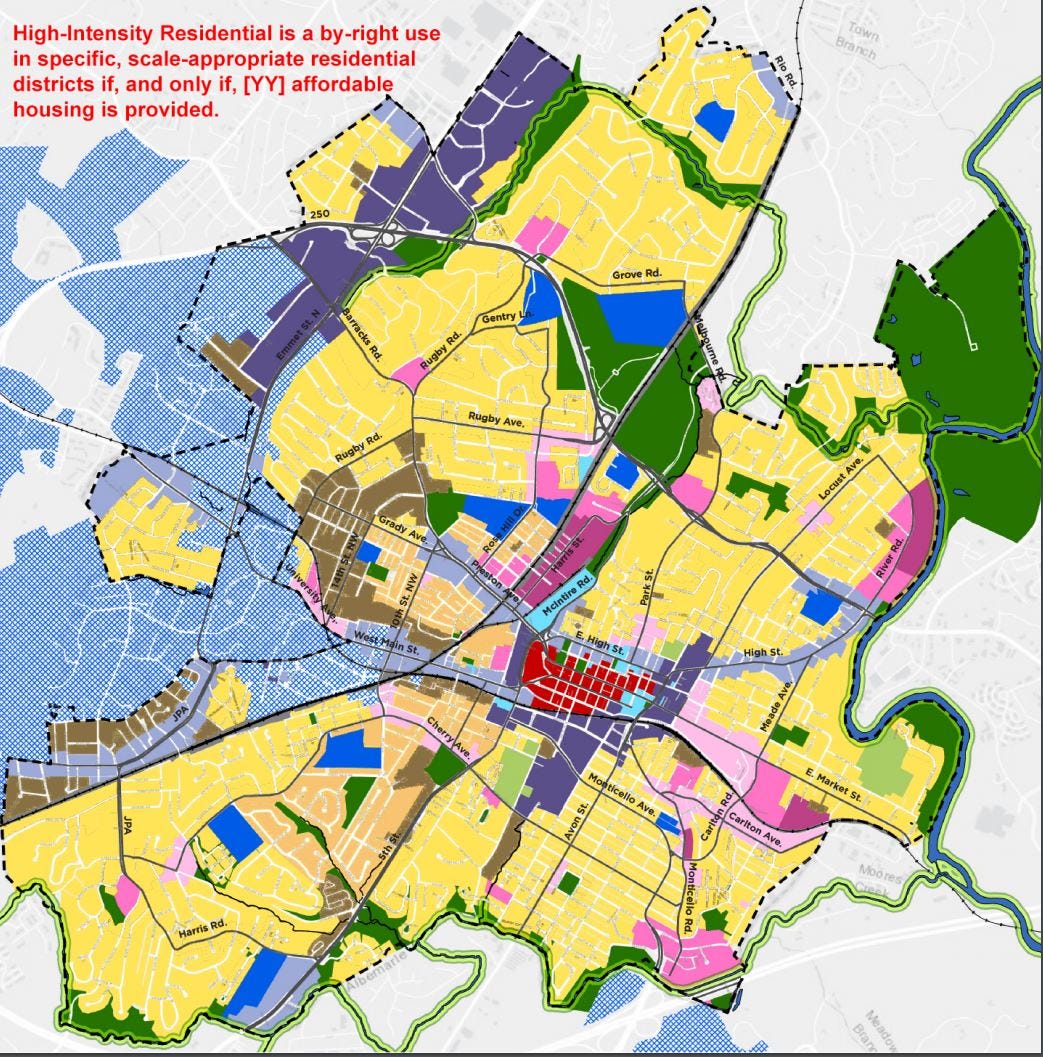 July 22, 2021: Details on possible affordability provisions in Charlottesville's Future Land Use Map episode artwork