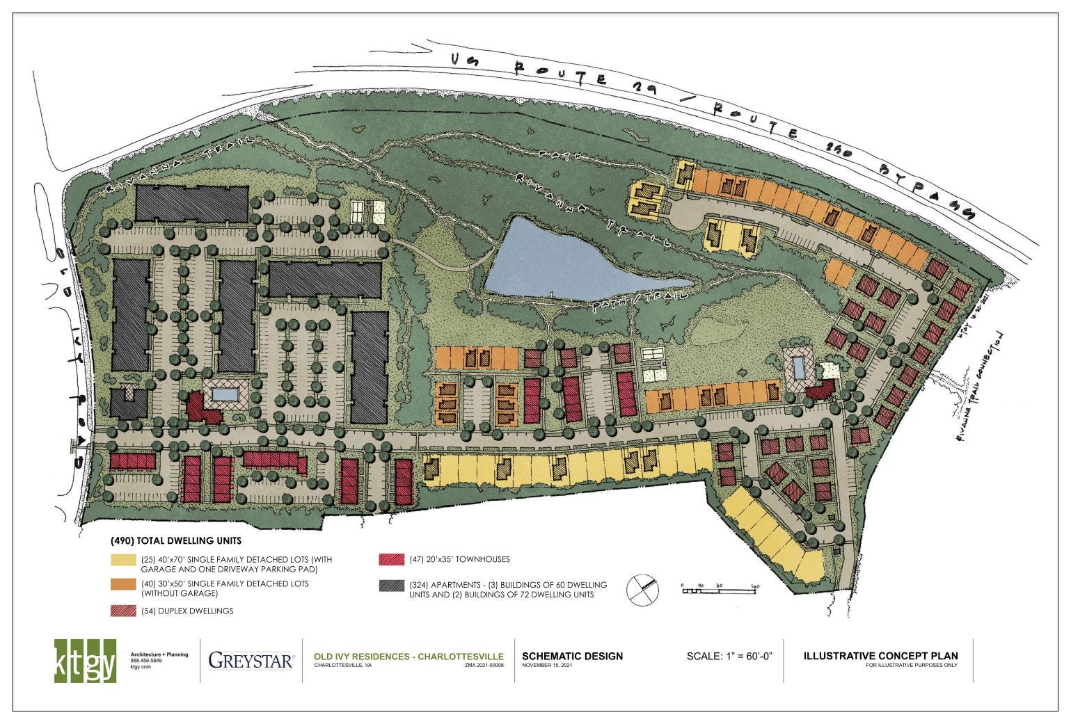 November 16, 2021: Greystar presents 490-unit Old Ivy Residences to Places29-Hydraulic group; Champion Brewing Company and Reason Beer to merge episode artwork