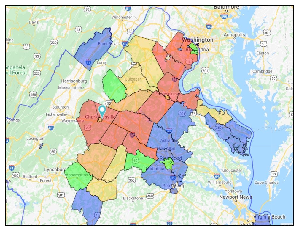 January 5, 2022: Storm clean-up continues with power outages slowly being restored; Albemarle BOS ended 2021 by approving a major rezoning episode artwork