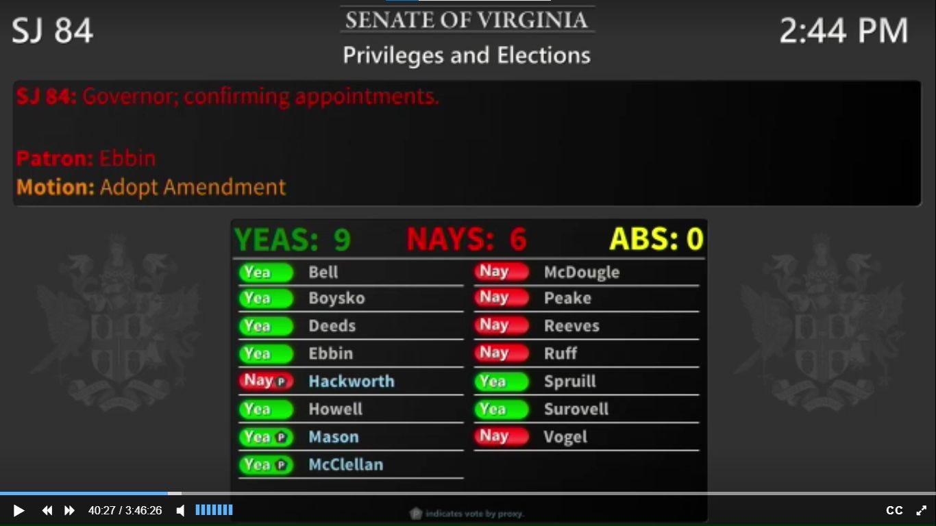 February 2, 2022: Senate panel removes Wheeler's name from consideration for environmental job; Decision-point looking for Rivanna River pedestrian bridge  episode artwork