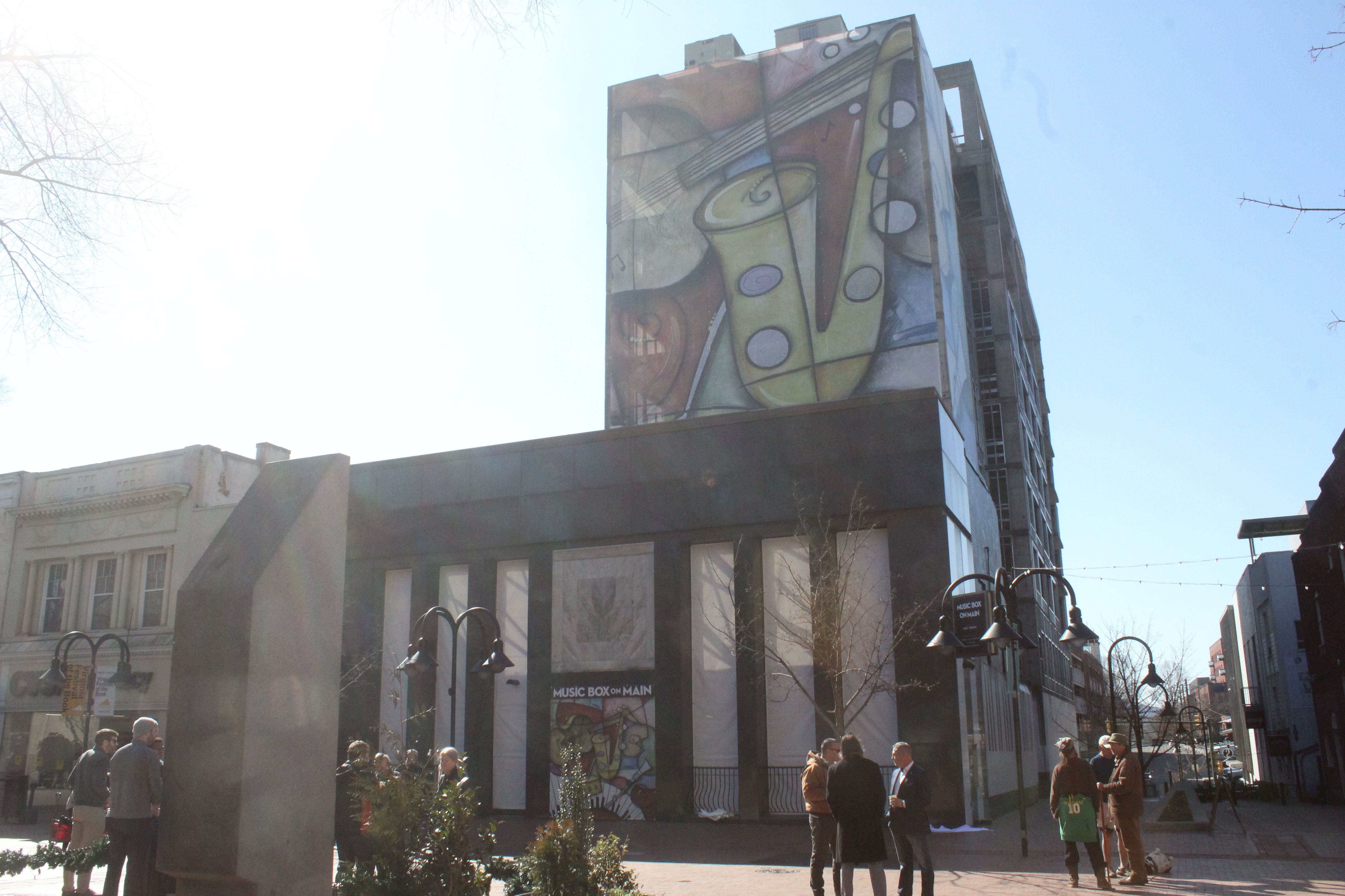 February 28, 2022: Nonprofit group wraps unfinished Dewberry skeleton; Council upholds BAR review of apartment building  episode artwork