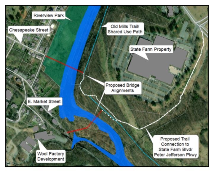 March 28, 2022: MPO selects East Market / Broadway alignment for Rivanna pedestrian bridge  episode artwork