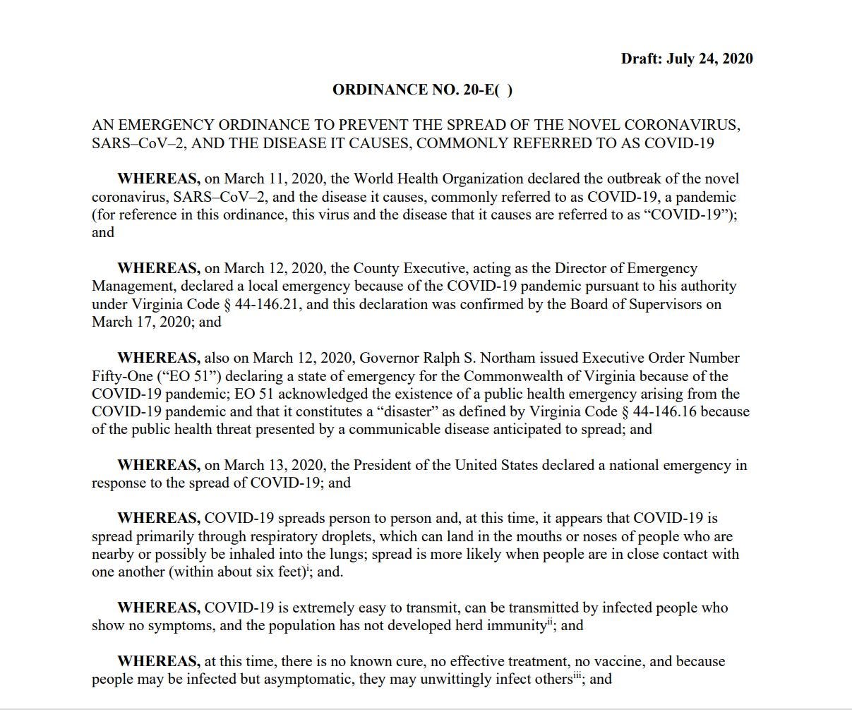 July 27, 2020: Albemarle Supervisors and City Council both meet to discuss COVID-19 restrictions episode artwork