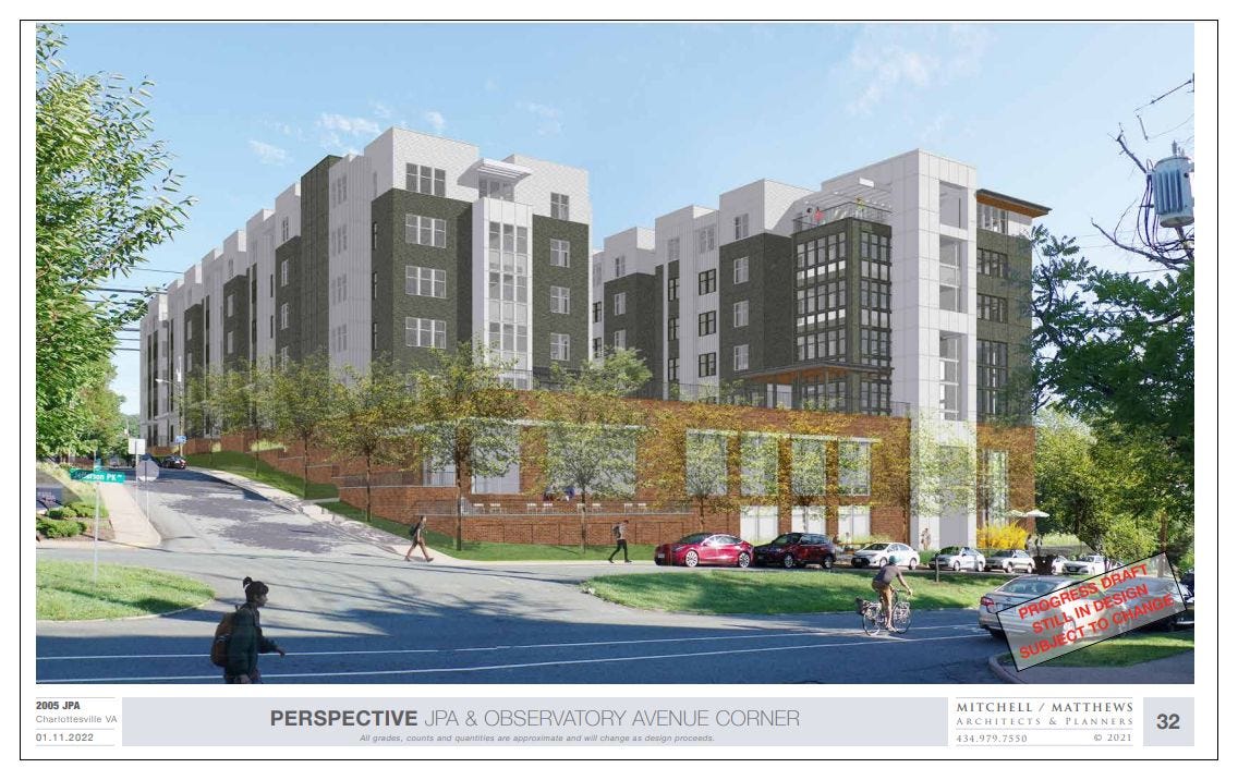 November 7, 2022: Arrest made in East High hit and run of cyclist; JPA-area residents file suit against Charlottesville over permit for seven-story building episode artwork
