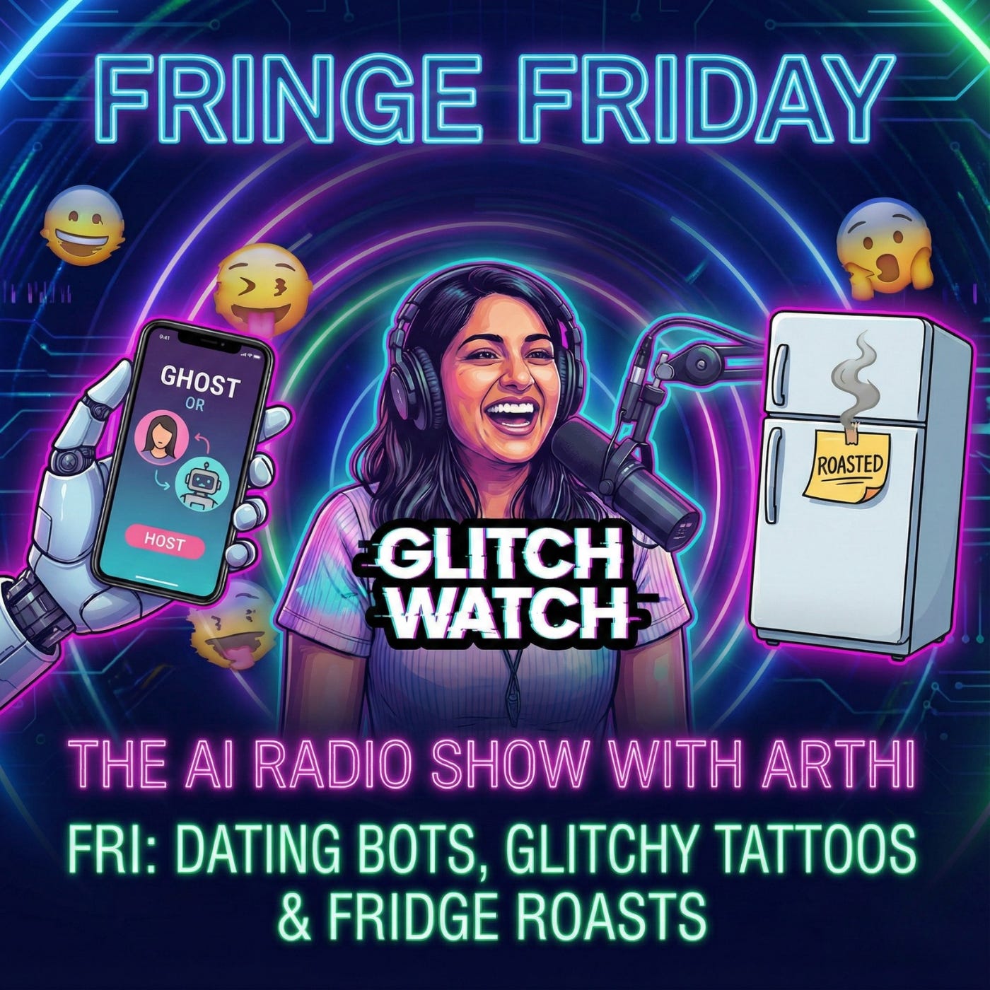 The AI Radio Show with Arthi | Fringe Friday Ep. 10 episode artwork