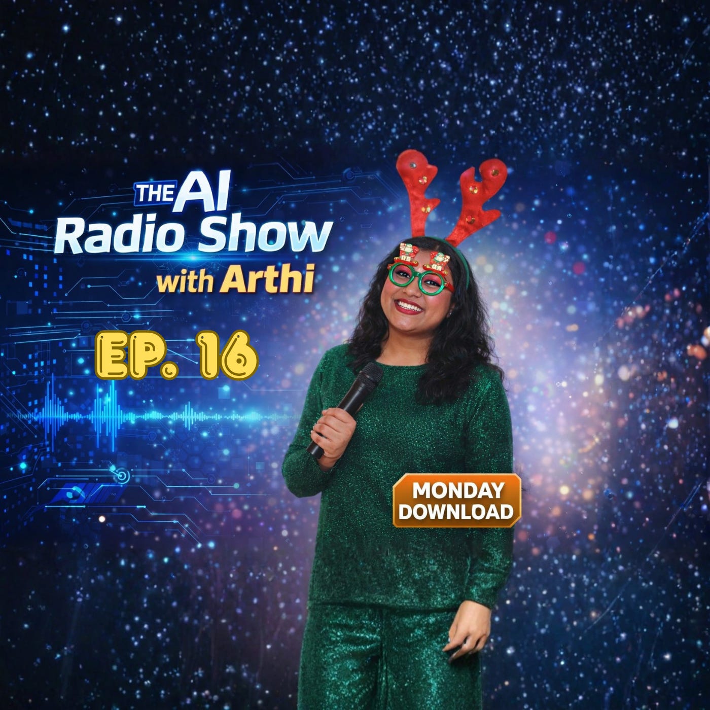 The AI Radio Show with Arthi | Ep. 16 Monday Download episode artwork