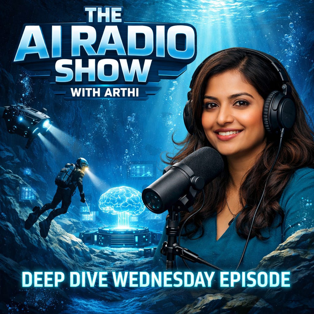 The AI Radio Show with Arthi | Ep. 18 Deep Dive Wednesday episode artwork