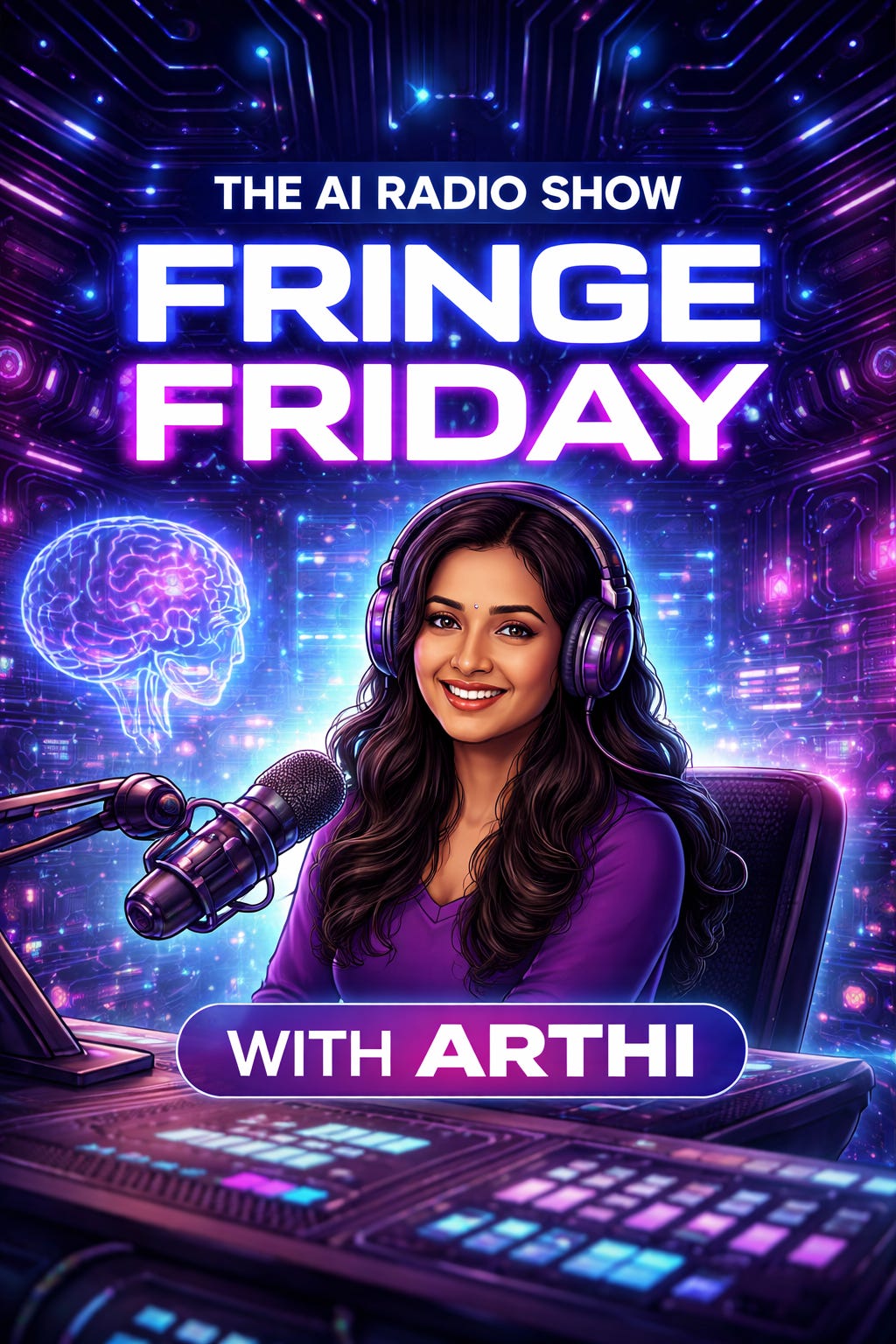 The AI Radio Show with Arthi | Ep. 20 Fringe Friday episode artwork