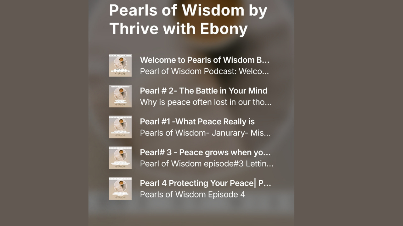 From Peace to Trusting God Through Change| January Pearl Wrap episode artwork