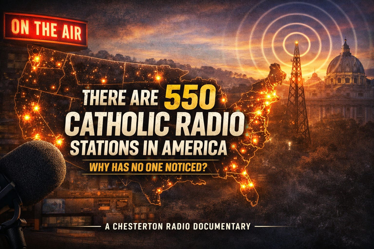 There Are 550 Catholic Radio Stations in America — Why Has No One Noticed?