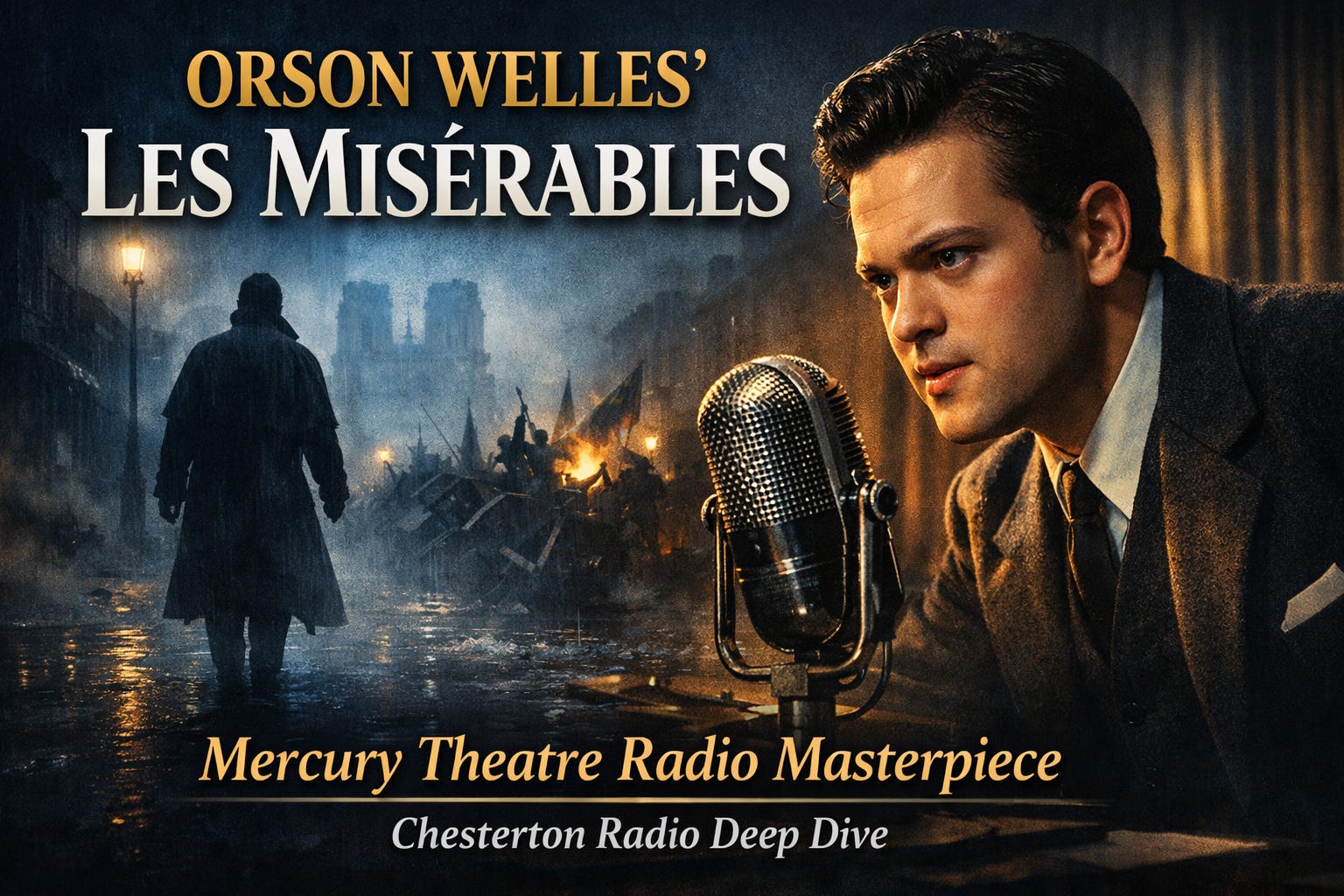 Orson Welles’ Les Misérables: The Radio Masterpiece That Brought Victor Hugo to Life