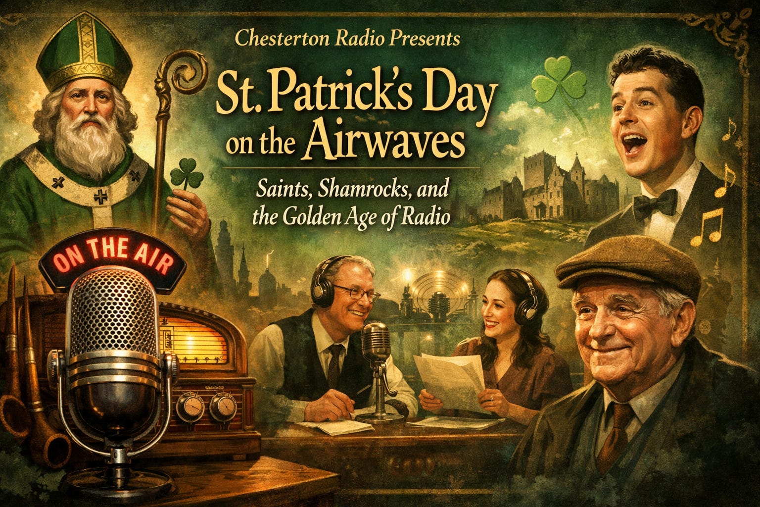 🎙️ St. Patrick’s Day on the Airwaves: Saints, Stories, and the Soul of Ireland