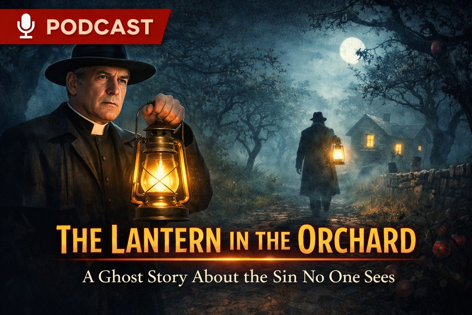 🎙️ The Lantern in the Orchard
A Ghost Story About the Sin No One Sees