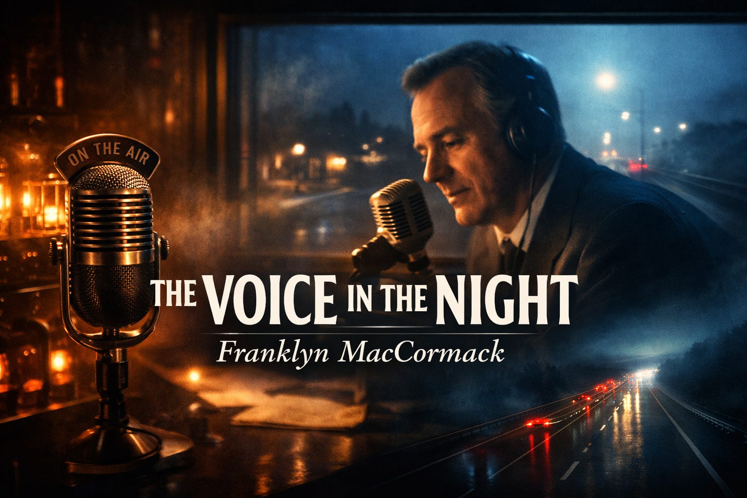 🎙️ The Voice in the Night: Franklyn MacCormack and the Lost Art of Midnight Radio