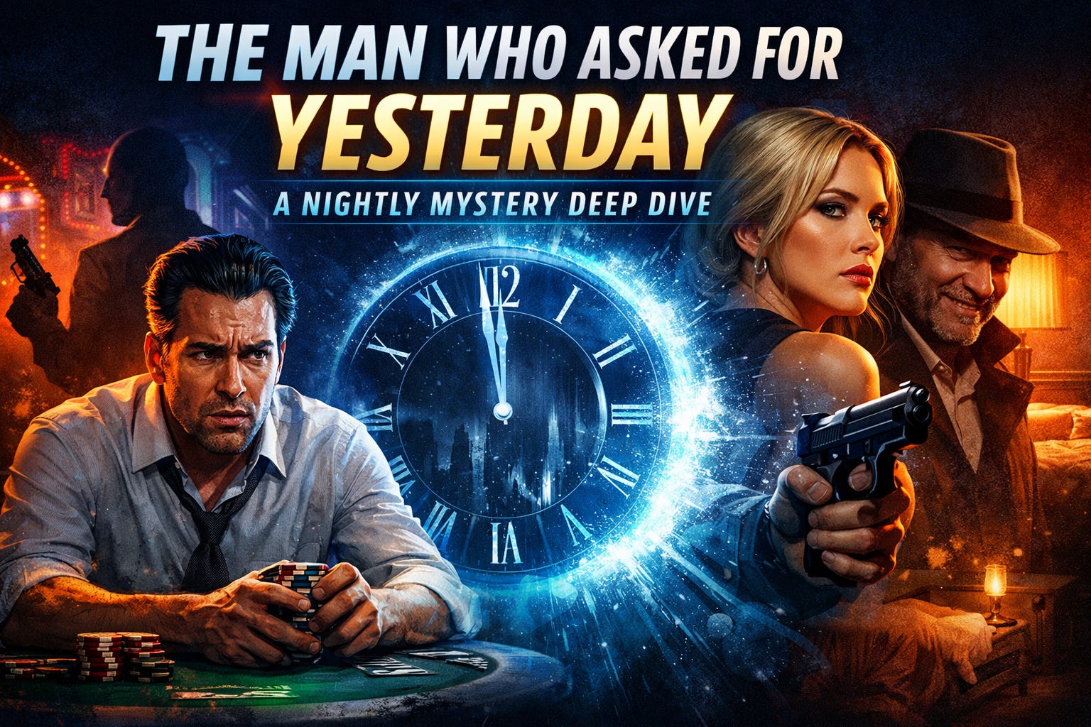 🎙️ The Man Who Asked for Yesterday — A Nightly Mystery Deep Dive