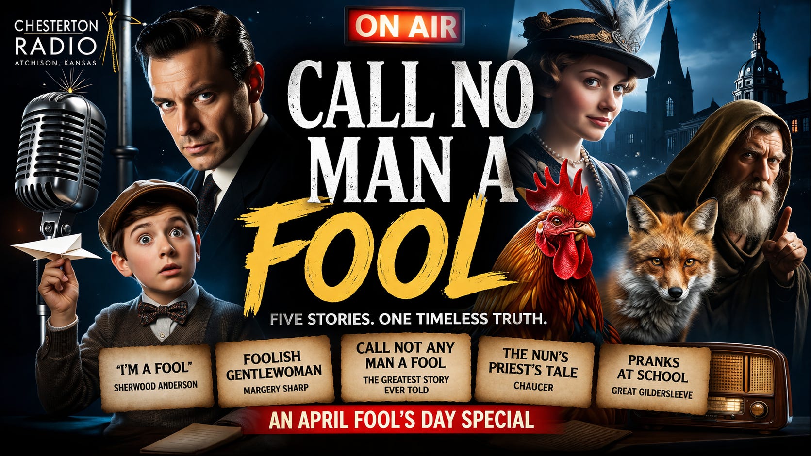 🎙️ Call No Man a Fool
A Chesterton Radio April Special