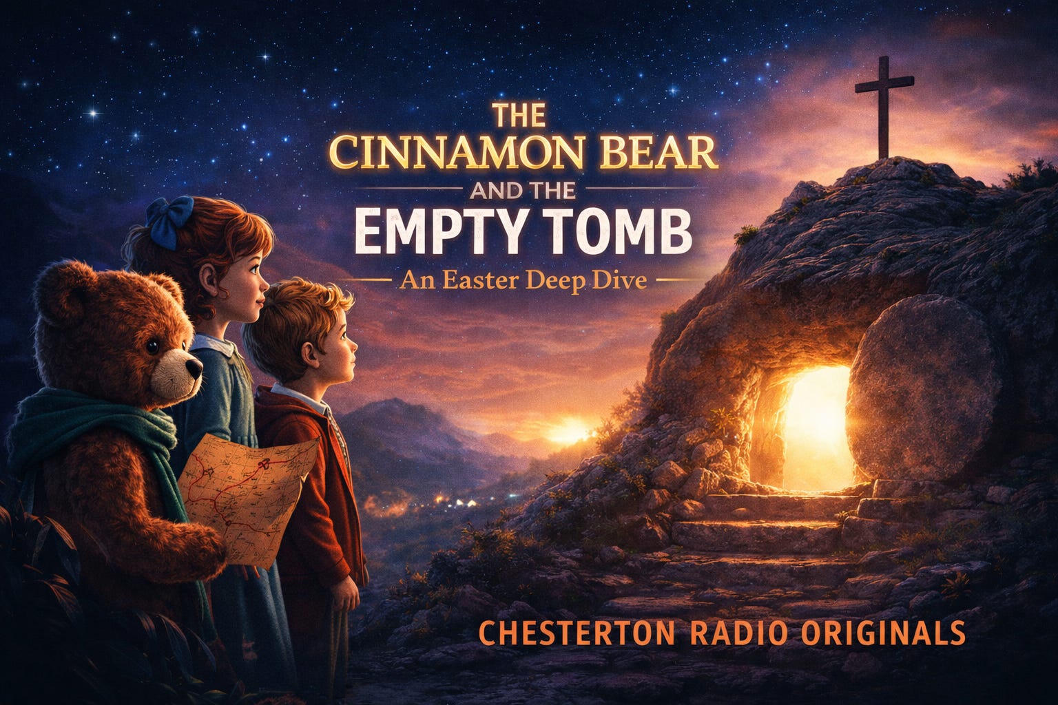 🎙️ The Map That Leads Home
The Cinnamon Bear and the Empty Tomb — An Easter Deep Dive